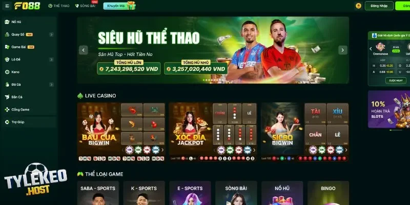 Tổng quan về sân chơi chất lượng Fo88