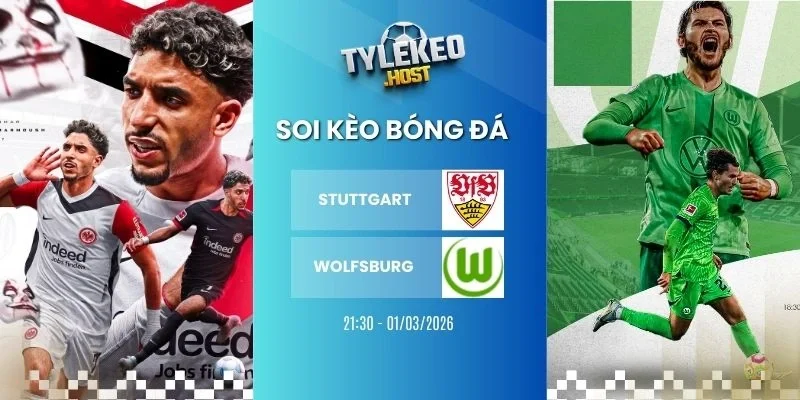 Tỷ lệ kèo nhà cái Stuttgart vs Wolfsburg - Bundesliga, 01/03/2026