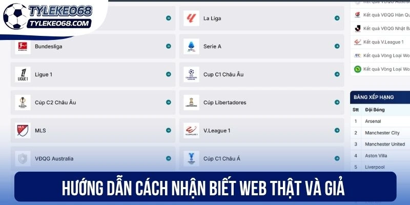 Hướng dẫn cách nhận biết web thật và giả