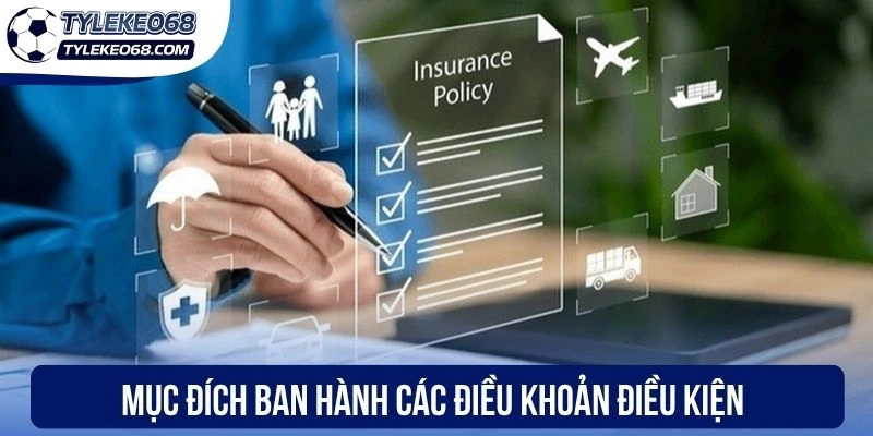 Mục đích ban hành các điều khoản điều kiện