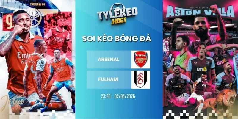 soi kèo nhà cái Arsenal vs Fulham - NHA, 02/05/2026
