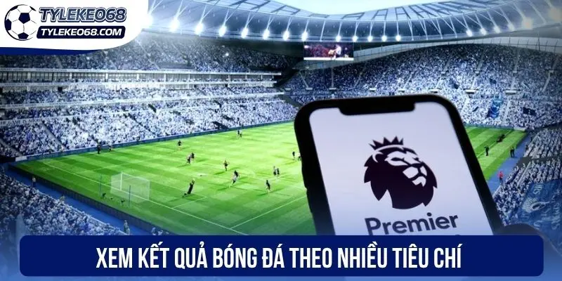 Xem tỷ số chung cuộc theo trận đấu 